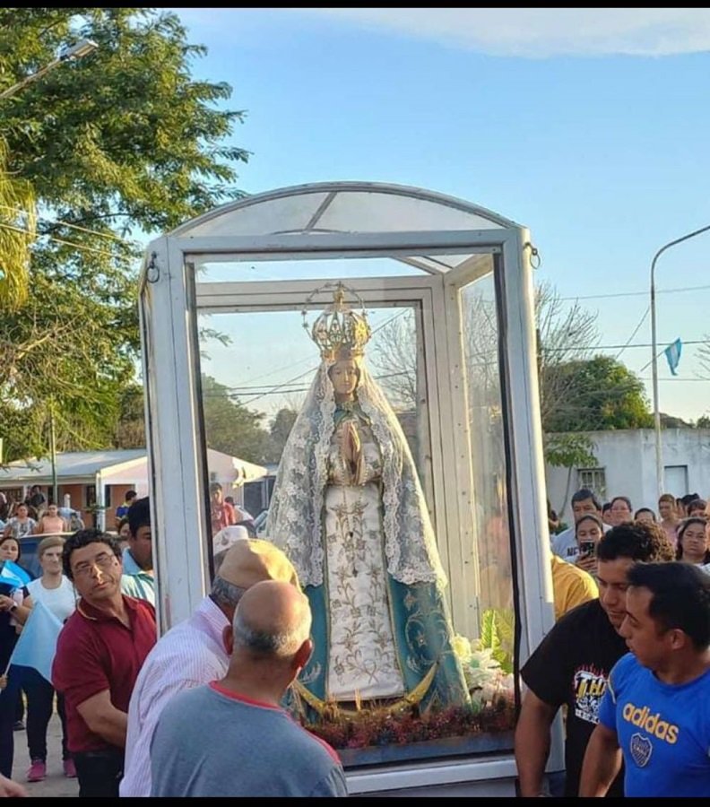 Mañana llega la imagen Peregrina de Itatí para dar inicio a las Patronales 2025